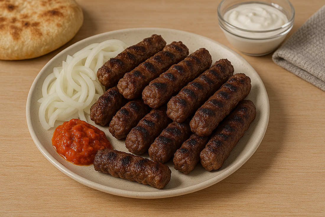 Homemade Cevapi with Savoury Magic